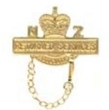 NZRSA Badge in Gold (Est.1920 - selective issue))