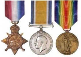 WW1 - Medal Trio